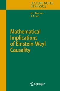 Produktbild: Mathematical Implications of Einstein-Weyl Causality