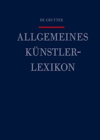 Produktbild: Allgemeines K&uuml;nstlerlexikon (AKL) / W&eacute;ry - Wittmann