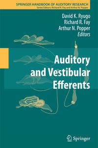 Produktbild: Auditory and Vestibular Efferents