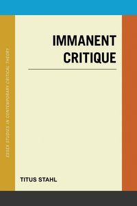 Produktbild: Immanent Critique