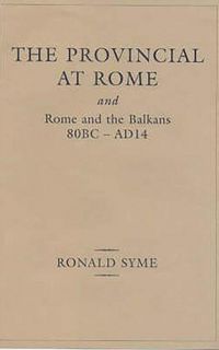 Produktbild: Syme, R: Provincial at Rome