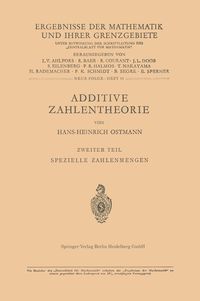 Produktbild: Additive Zahlentheorie