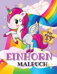 Produktbild: Einhorn Malbuch F&uuml;r Kinder