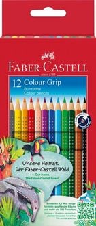 Produktbild: Faber-Castell Buntstifte Colour Grip, 12er Set