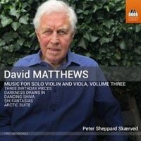 Produktbild: Matthews: Musik f&uuml;r Solovioline und Bratsche Vol.