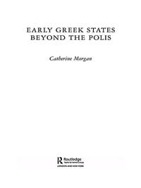 Produktbild: Early Greek States Beyond the Polis