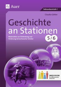 Produktbild: Geschichte an Stationen 5-6 Inklusion