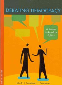 Produktbild: Miroff, B: Debating Democracy