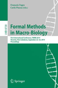 Produktbild: Formal Methods in Macro-Biology