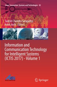 Produktbild: Information and Communication Technology for Intelligent Systems (ICTIS 2017) - Volume 1