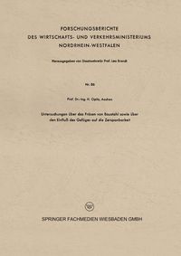 Produktbild: Untersuchungen &uuml;ber das Fr&auml;sen von Baustahl sowie &uuml;ber den Einflu&szlig; des Gef&uuml;ges auf die Zerspanbarkeit