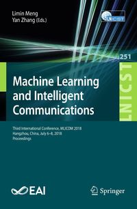 Produktbild: Machine Learning and Intelligent Communications