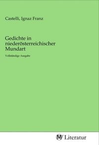 Produktbild: Gedichte in nieder&ouml;sterreichischer Mundart