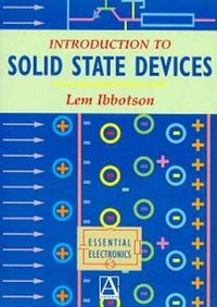 Produktbild: Intro To Solid State Devices