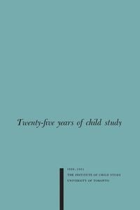 Produktbild: Twenty-five Years of Child Study