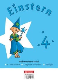 Produktbild: Einstern Mathematik 4. Themenhefte 1-4, Diagnoseheft und Kartonbeilagen im Paket - Verbrauchsmaterial
