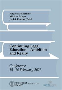 Produktbild: Continuing Legal Education