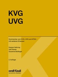 Produktbild: KVG/UVG Kommentar