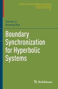 Produktbild: Boundary Synchronization for Hyperbolic Systems