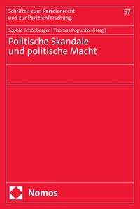 Produktbild: Politische Skandale und politische Macht