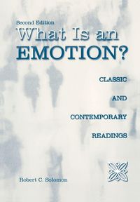 Produktbild: What Is an Emotion?