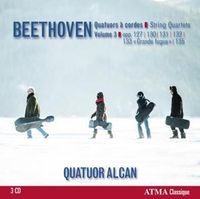 Bild vom Artikel Beethoven: String Quartets,Vol.3.op.127,131, vom Autor Quatuor Alcan