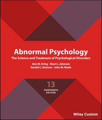 Produktbild: Kring, A: Abnormal Psychology