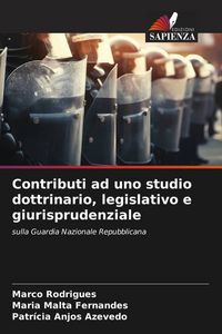 Produktbild: Contributi ad uno studio dottrinario, legislativo e giurisprudenziale