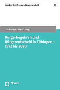 Produktbild: B&uuml;rgerbegehren und B&uuml;rgerentscheid in T&uuml;bingen - 1972 bis 2020