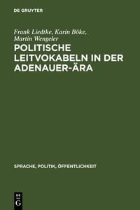 Produktbild: Politische Leitvokabeln in der Adenauer-&Auml;ra