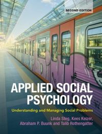 Produktbild: Applied Social Psychology