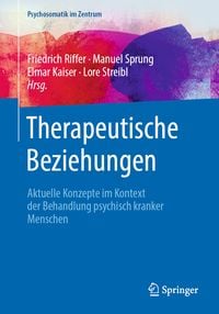 Produktbild: Therapeutische Beziehungen