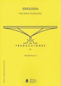 Produktbild: Ideolog&iacute;a : una breve introducci&oacute;n