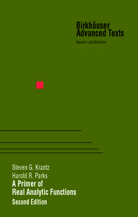 Produktbild: A Primer of Real Analytic Functions