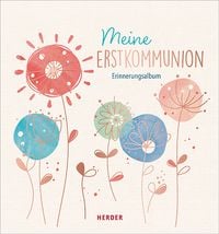 Produktbild Meine Erstkommunion Erinnerungsalbum Floral