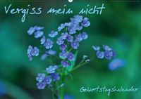 Produktbild: Vergiss mein nicht Geburtstagskalender (Wandkalender immerw&auml;hrend DIN A2 quer)