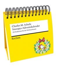 Produktbild: Snoopys Adventskalender. 24 Postkarten f&uuml;r die Weihnachtszeit (Advents-Postkartenaufsteller)