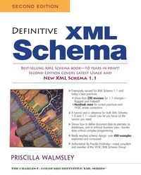 Produktbild: Definitive XML Schema