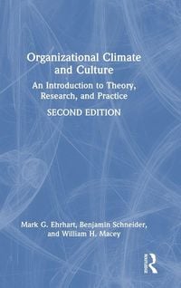 Produktbild: Organizational Climate and Culture