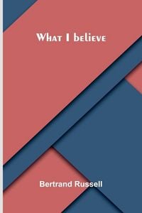 Produktbild: What I believe