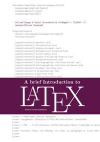 Produktbild: A Brief Introduction to LaTeX