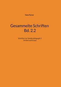 Produktbild: Gesammelte Schriften Bd. 2.2