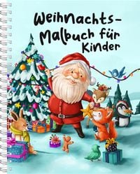 Produktbild: Weihnachts-Malbuch f&uuml;r Kinder