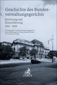 Produktbild: Geschichte des Bundesverwaltungsgerichts