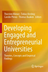 Produktbild: Developing Engaged and Entrepreneurial Universities
