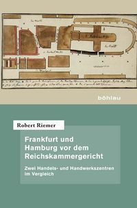 Produktbild: Frankfurt und Hamburg vor dem Reichskammergericht