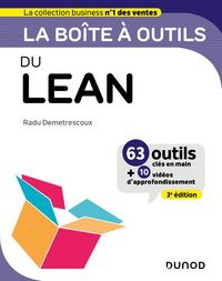 Produktbild: La bo&icirc;te &agrave; outils du Lean - 3e &eacute;d.