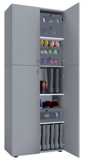 Produktbild: XL Holz Gro&szlig;er Schuhschrank Schuhkommode Lona 5