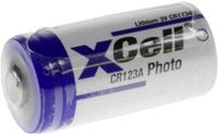 Produktbild: XCell photo123 Fotobatterie CR123A Lithium 1550 mAh 3V 1St.