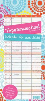 Bild vom Artikel Tapetenwechsel 2024 - Kalender für zwei - Notizkalender - Partner-Planer - Format 22 x 49,5 cm vom Autor 